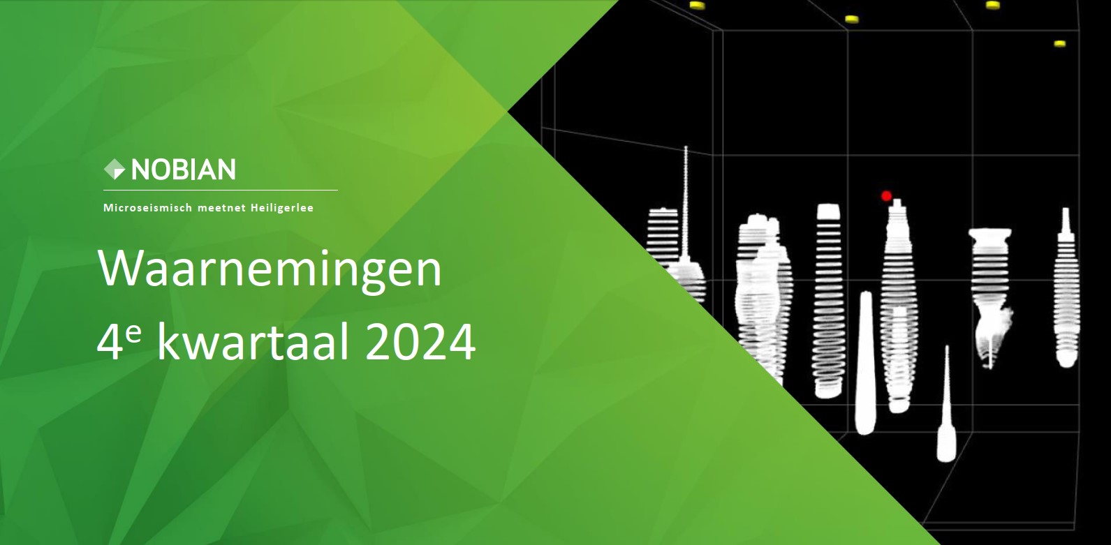 Seismisch meetrapport Heiligerlee en Zuidwending 4e kwartaal 2024
