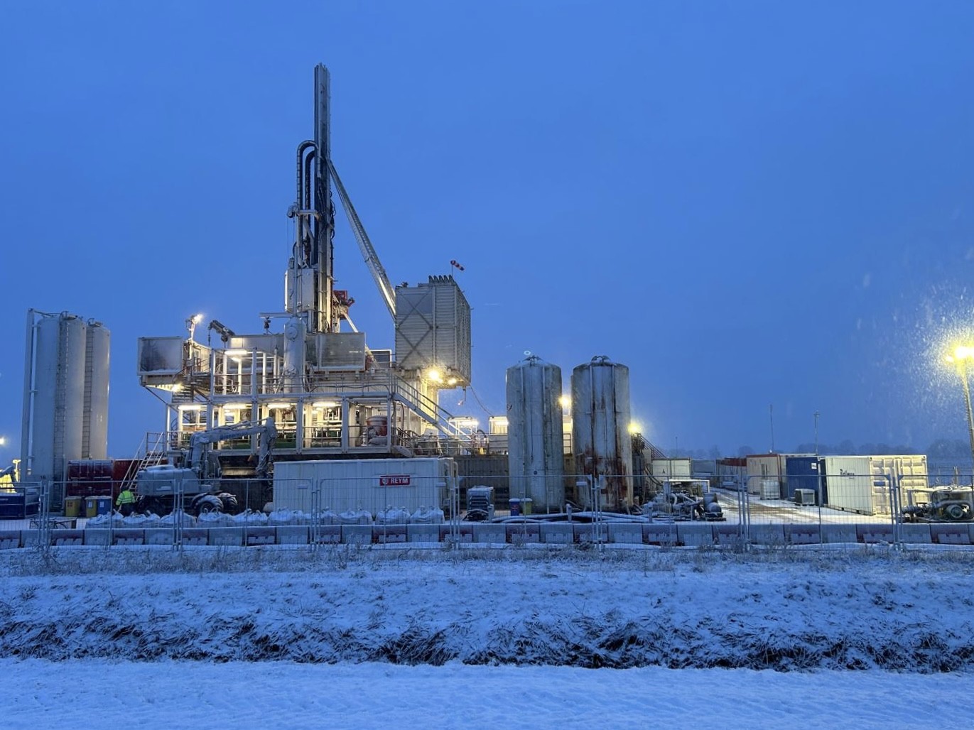 Verkennende boringen HyStock-project van start